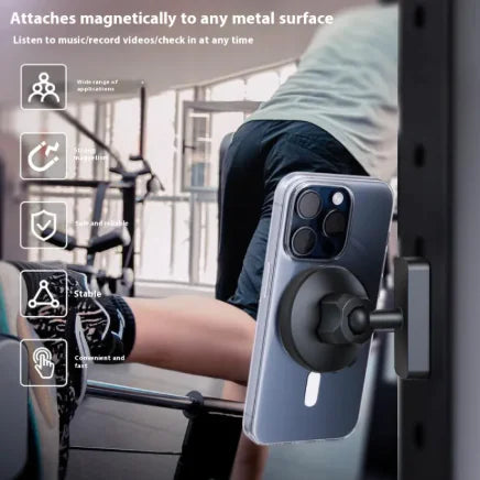 Magnetic Phone Holder for Car & Gym