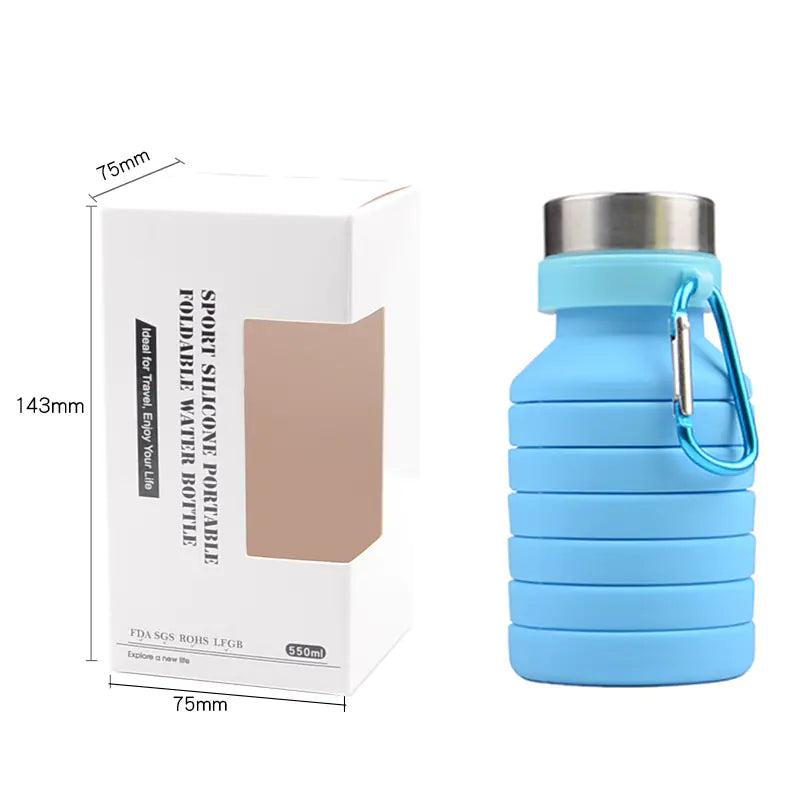 OnPoint HydroFold™ Bottle Collapsible Silicone Water Bottle